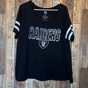 Raiders Shirt Plus Size Torrid NFL 2X Womens